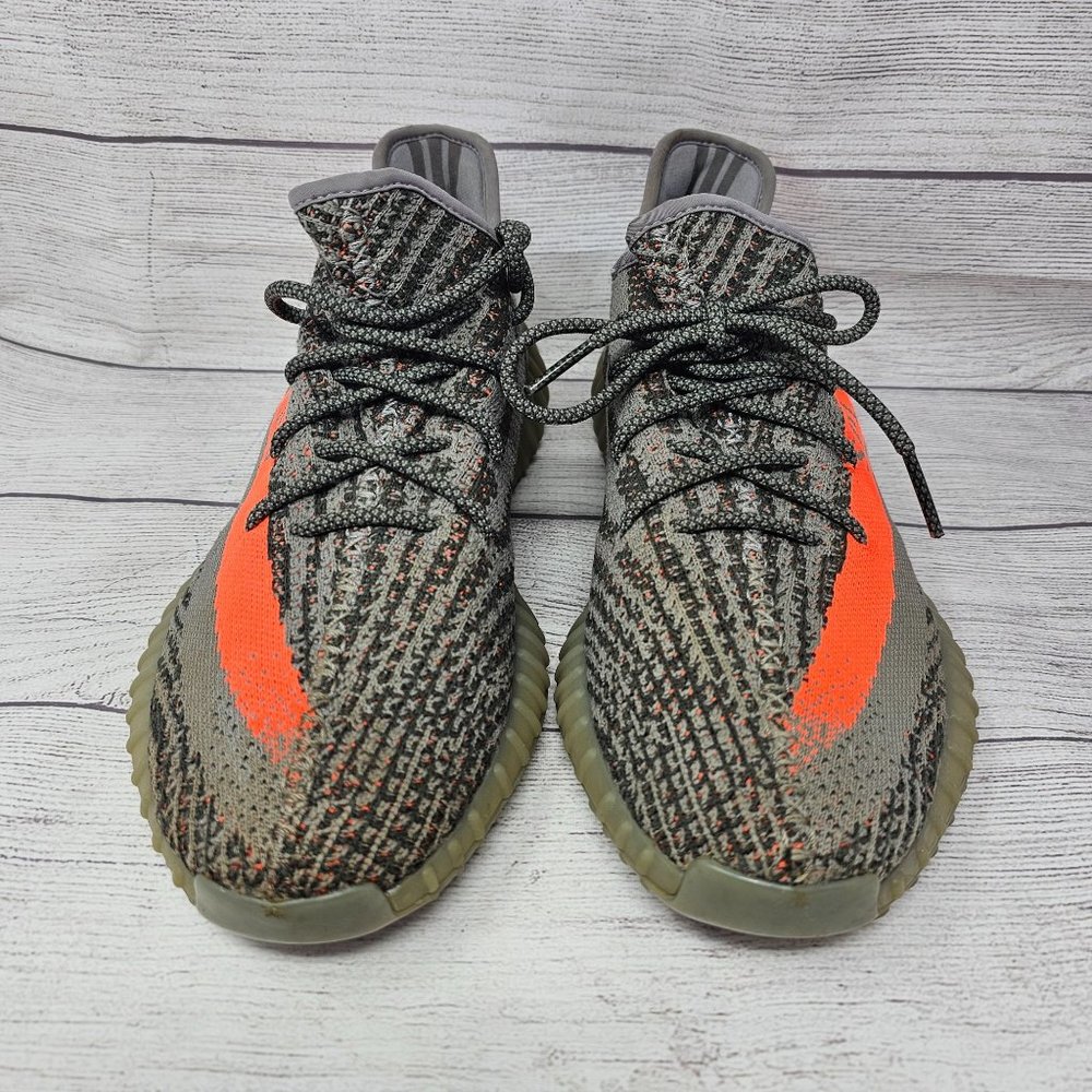 ADIDAS‎ YEEZY BOOST 350 V2 Beluga Reflective GW1229 100% AUTHENTIC Men's sz 12 - Picture 2 of 11